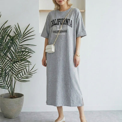 Dress/カレッジロゴマキシワンピース ST/No.22403