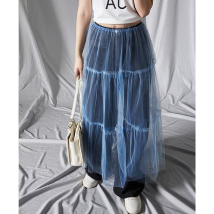 Skirt/チュールレイヤースカート ST/No.22408