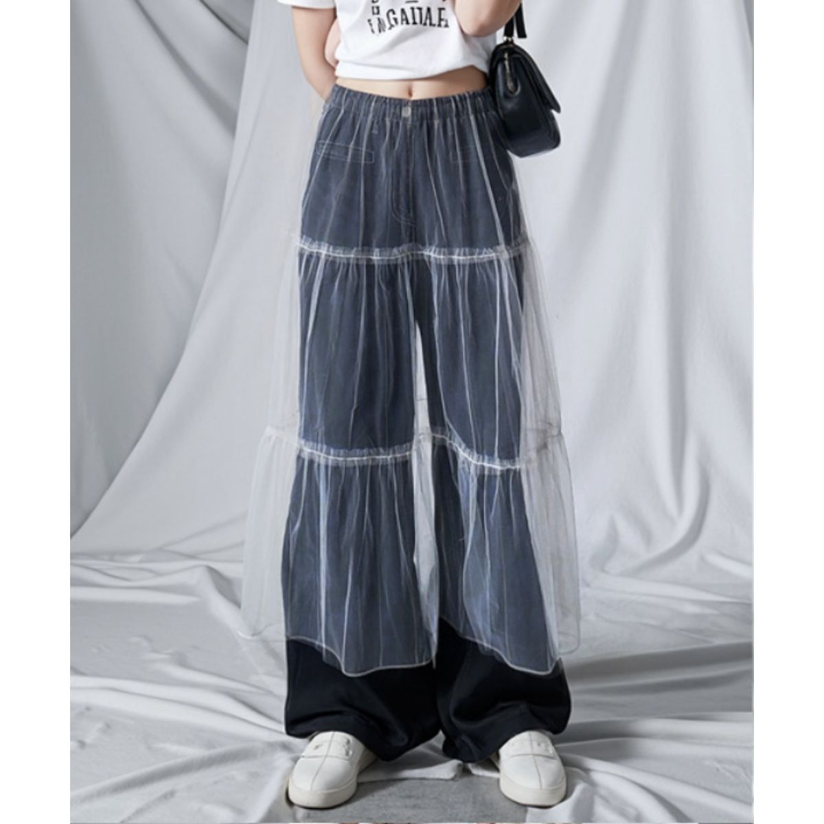Skirt/チュールレイヤースカート ST/No.22408