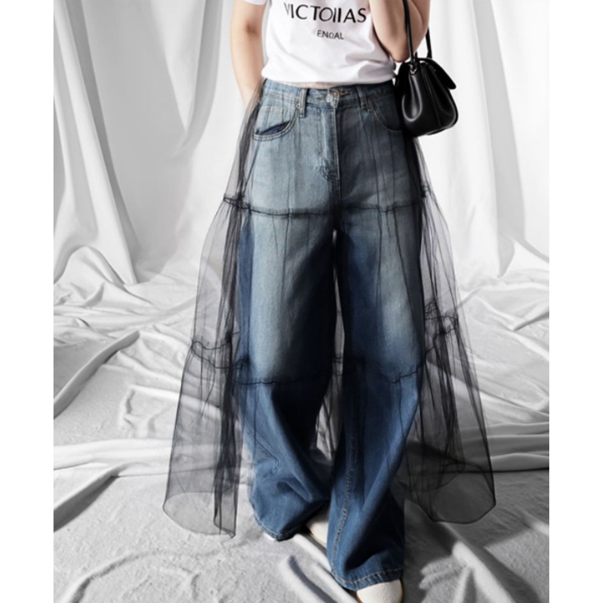 Skirt/チュールレイヤースカート ST/No.22408