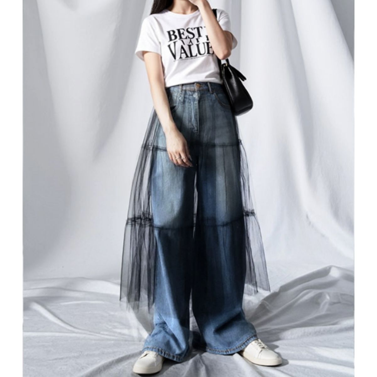 Skirt/チュールレイヤースカート ST/No.22408