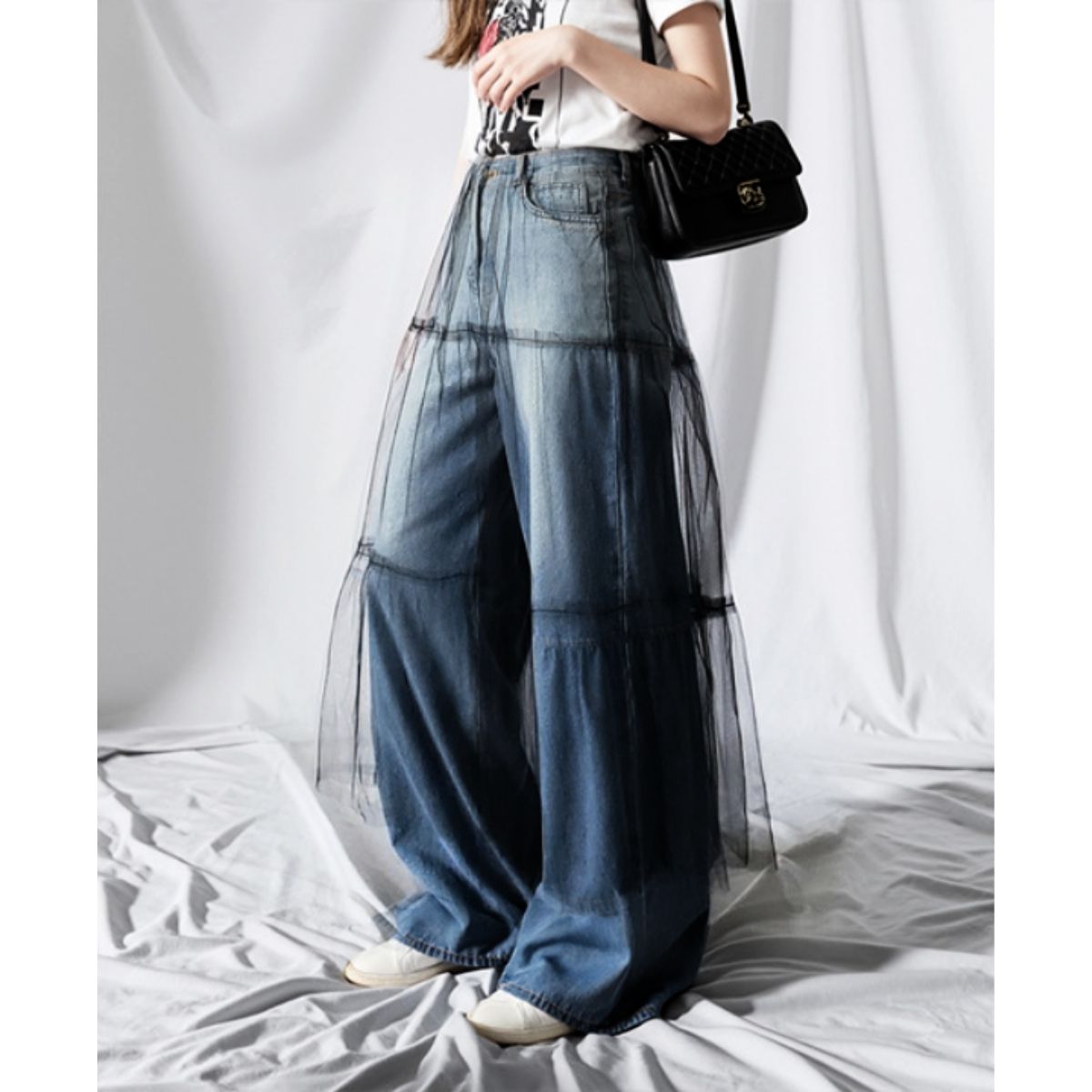 Skirt/チュールレイヤースカート ST/No.22408