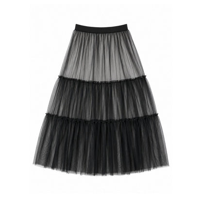 Skirt/チュールレイヤースカート ST/No.22408
