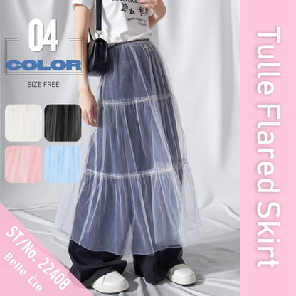 Skirt/チュールレイヤースカート ST/No.22408