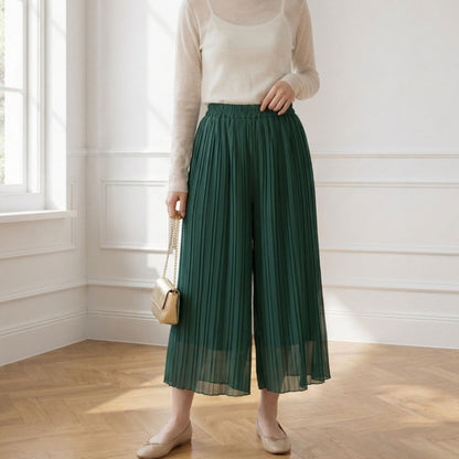 Pants/プリーツシフォンガウチョ ST/No.22417
