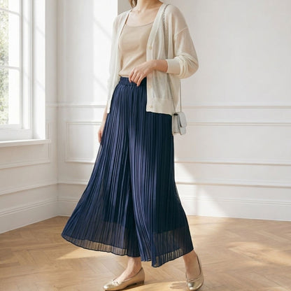 Pants/プリーツシフォンガウチョ ST/No.22417