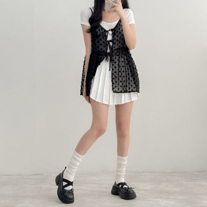 Tops/シアーリボンキャミビスチェ ST/No.22423