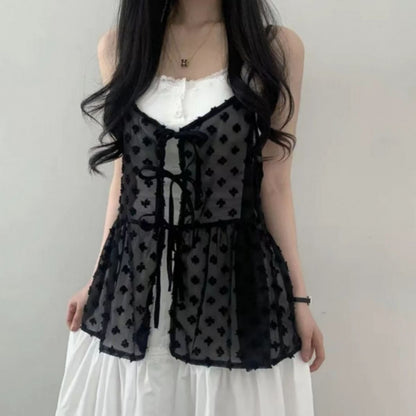 Tops/シアーリボンキャミビスチェ ST/No.22423