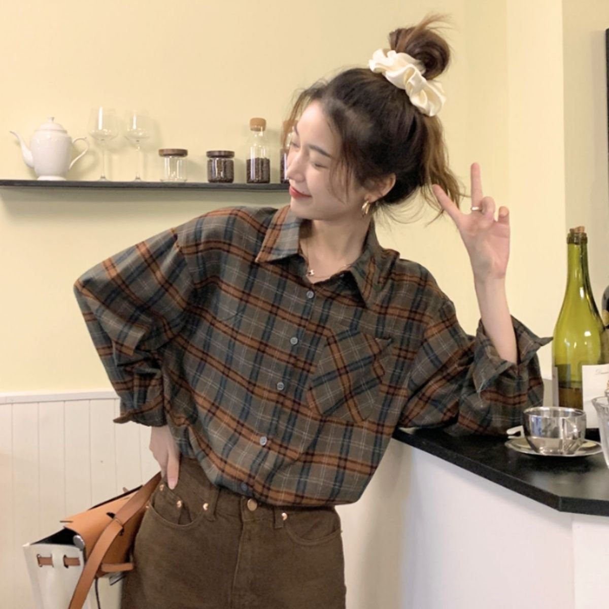 Shirts/チェックネルシャツ ST/No.22430