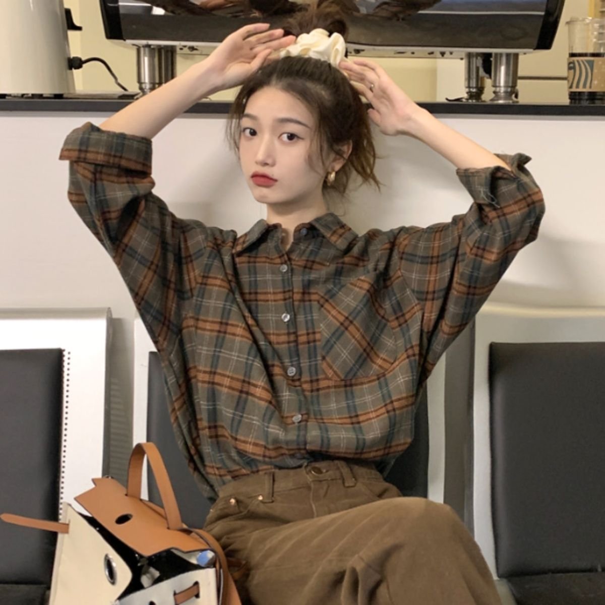 Shirts/チェックネルシャツ ST/No.22430