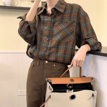 Shirts/チェックネルシャツ ST/No.22430