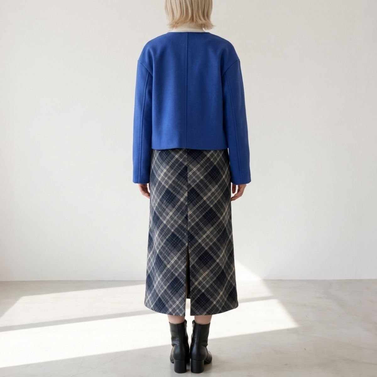 Skirt/クラシカルチェックスカート ST/No.22440