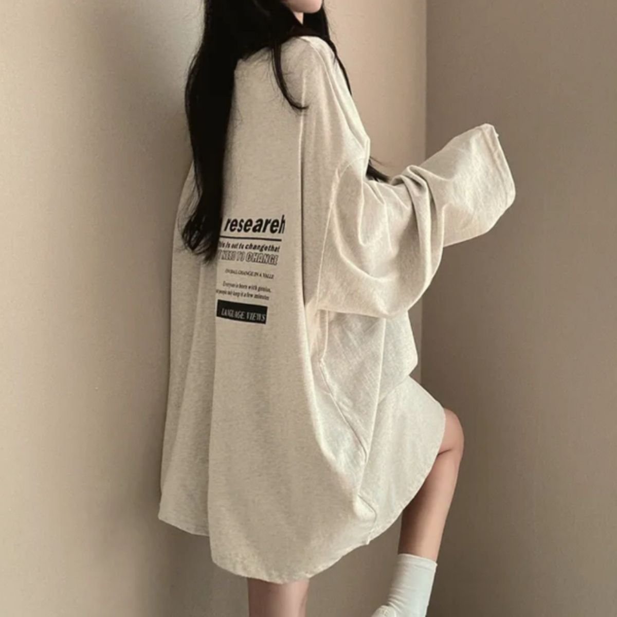 T-Shirts/オーバーサイズロゴロンＴ ST/No.22445