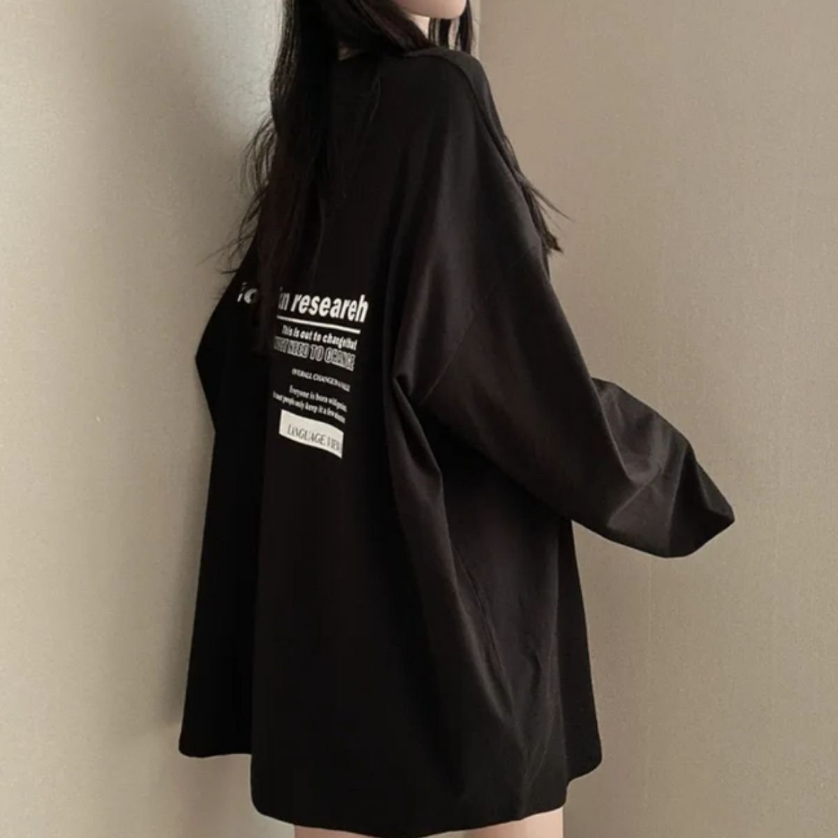 T-Shirts/オーバーサイズロゴロンＴ ST/No.22445