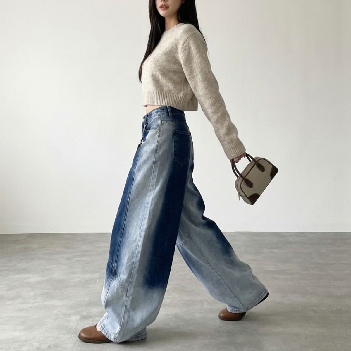 Pants/グラデーションカーブパンツ ST/No.22454