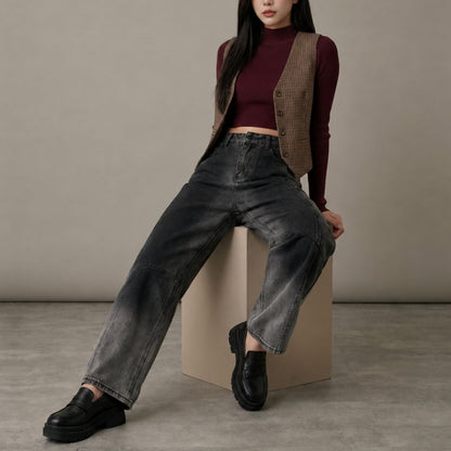 Pants/グラデーションカーブパンツ ST/No.22454
