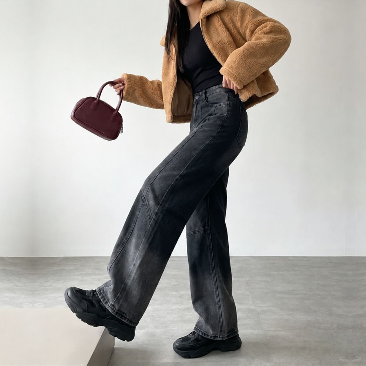 Pants/グラデーションカーブパンツ ST/No.22454