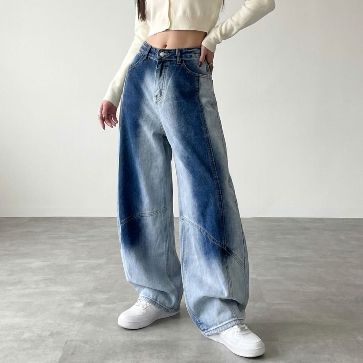 Pants/グラデーションカーブパンツ ST/No.22454