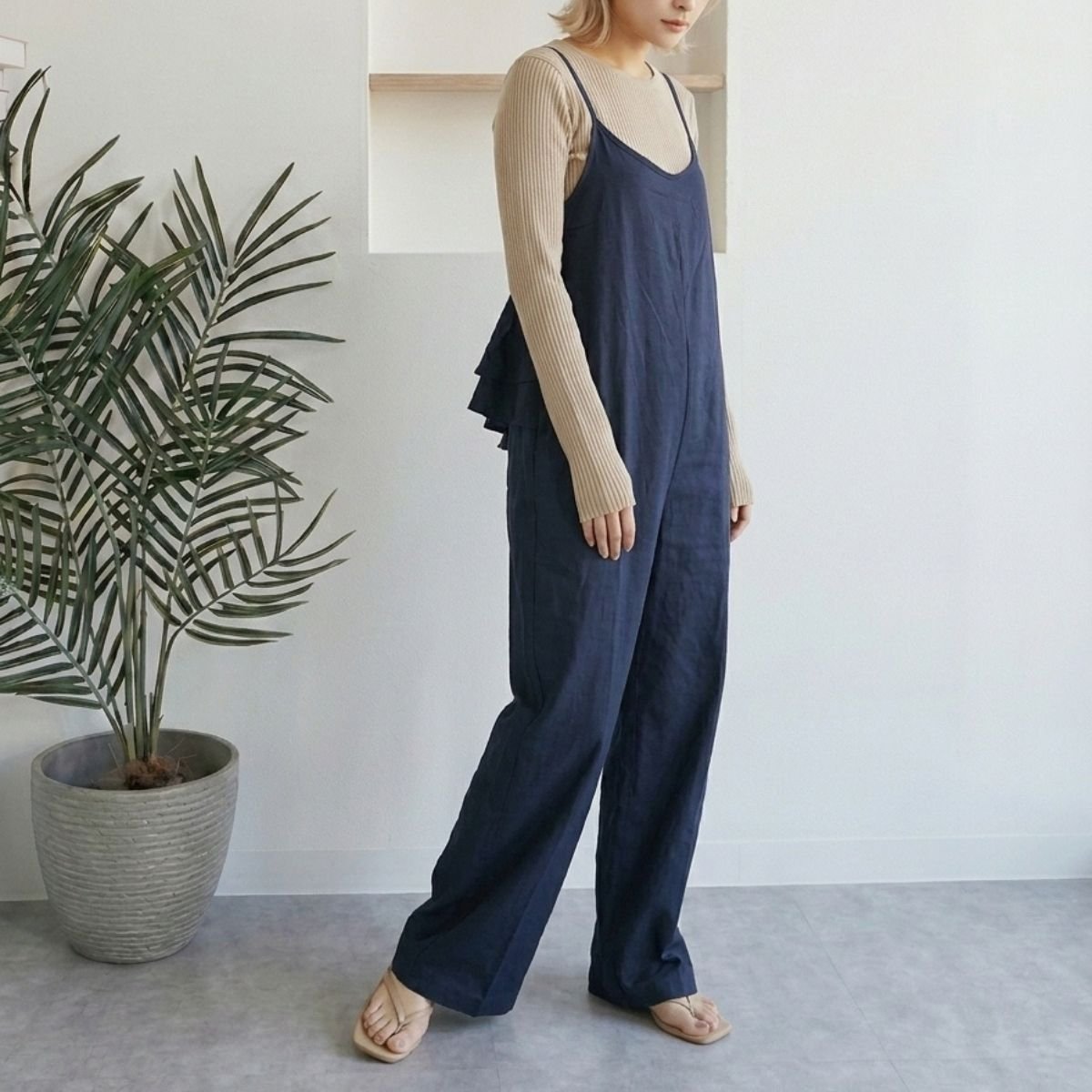 Overalls/バックフリルサロペット ST/No.22458