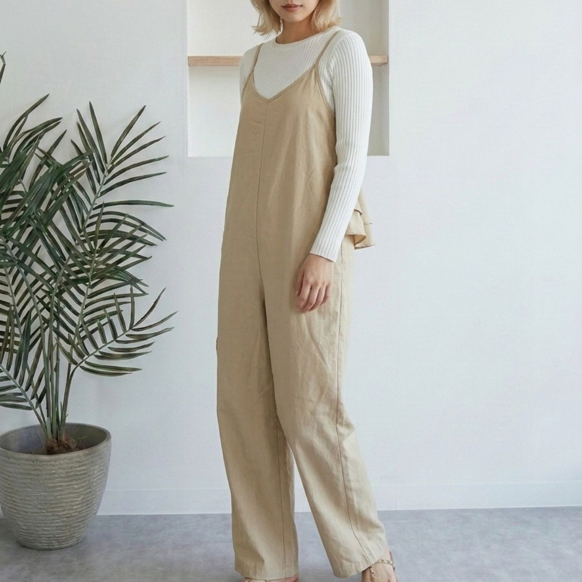 Overalls/バックフリルサロペット ST/No.22458