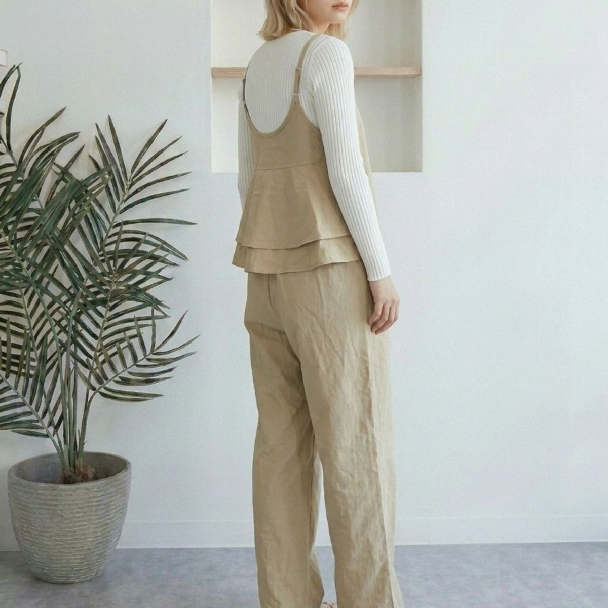 Overalls/バックフリルサロペット ST/No.22458
