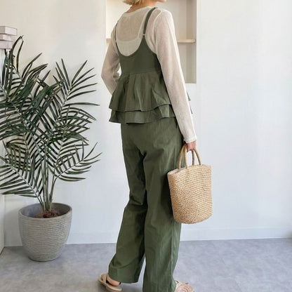 Overalls/バックフリルサロペット ST/No.22458