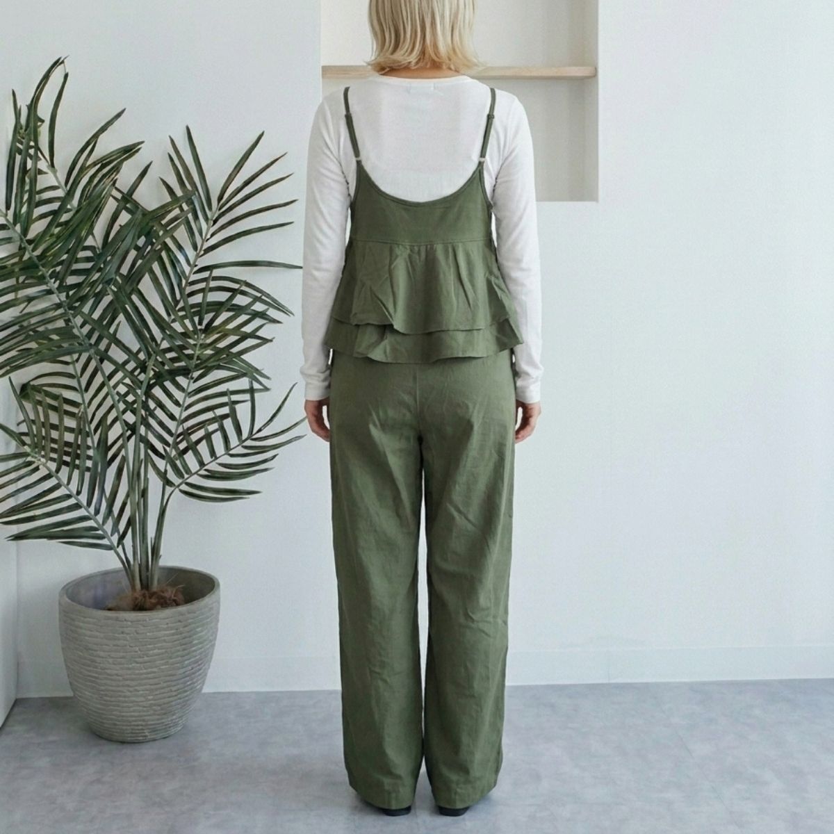 Overalls/バックフリルサロペット ST/No.22458