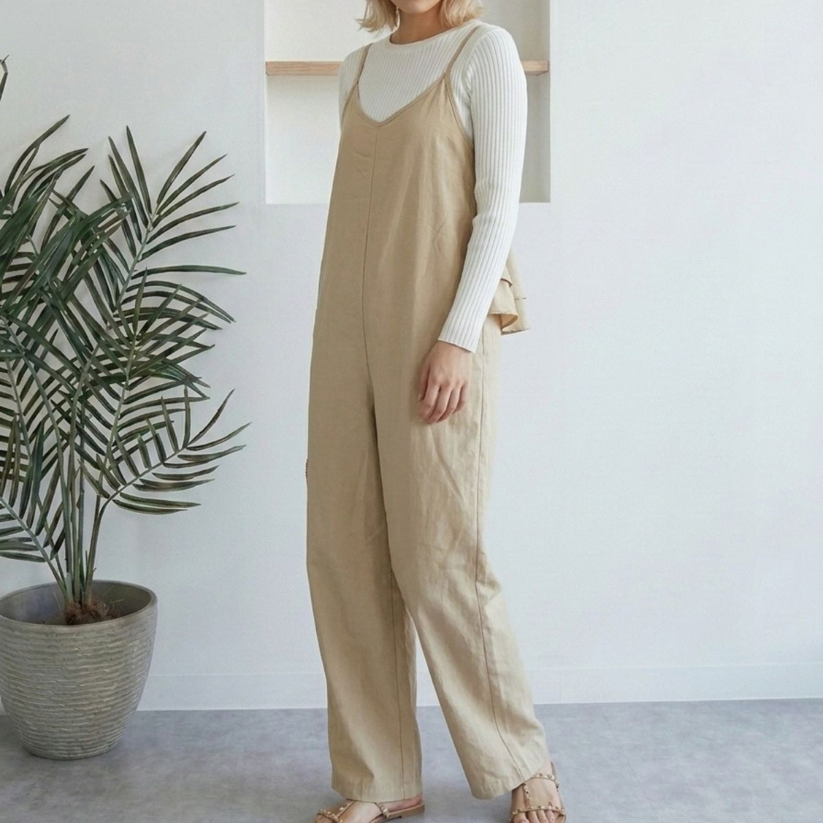 Overalls/バックフリルサロペット ST/No.22458