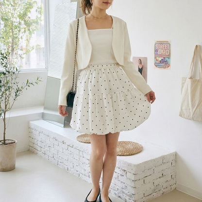 Skirt/ドットバルーンミニスカート ST/No.22470