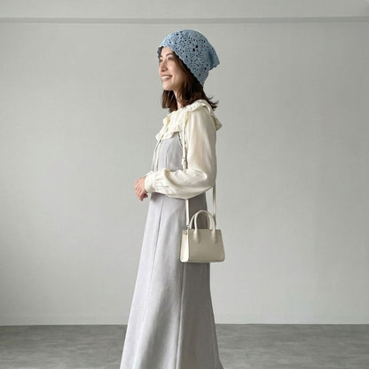 Cap/クロシェ編みニット帽 ST/No.22472