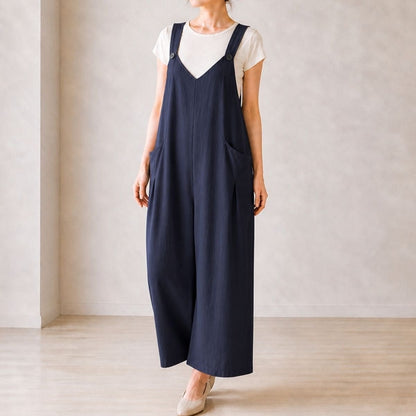 Overalls/ナチュラルワイドサロペット ST/No.22476