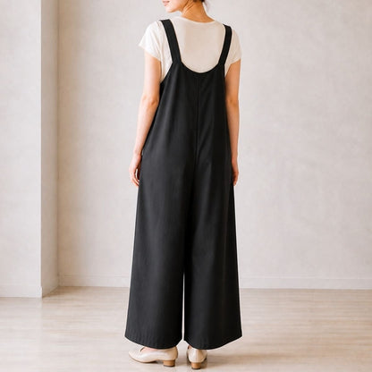 Overalls/ナチュラルワイドサロペット ST/No.22476