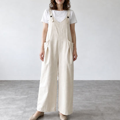 Overalls/ナチュラルワイドサロペット ST/No.22476