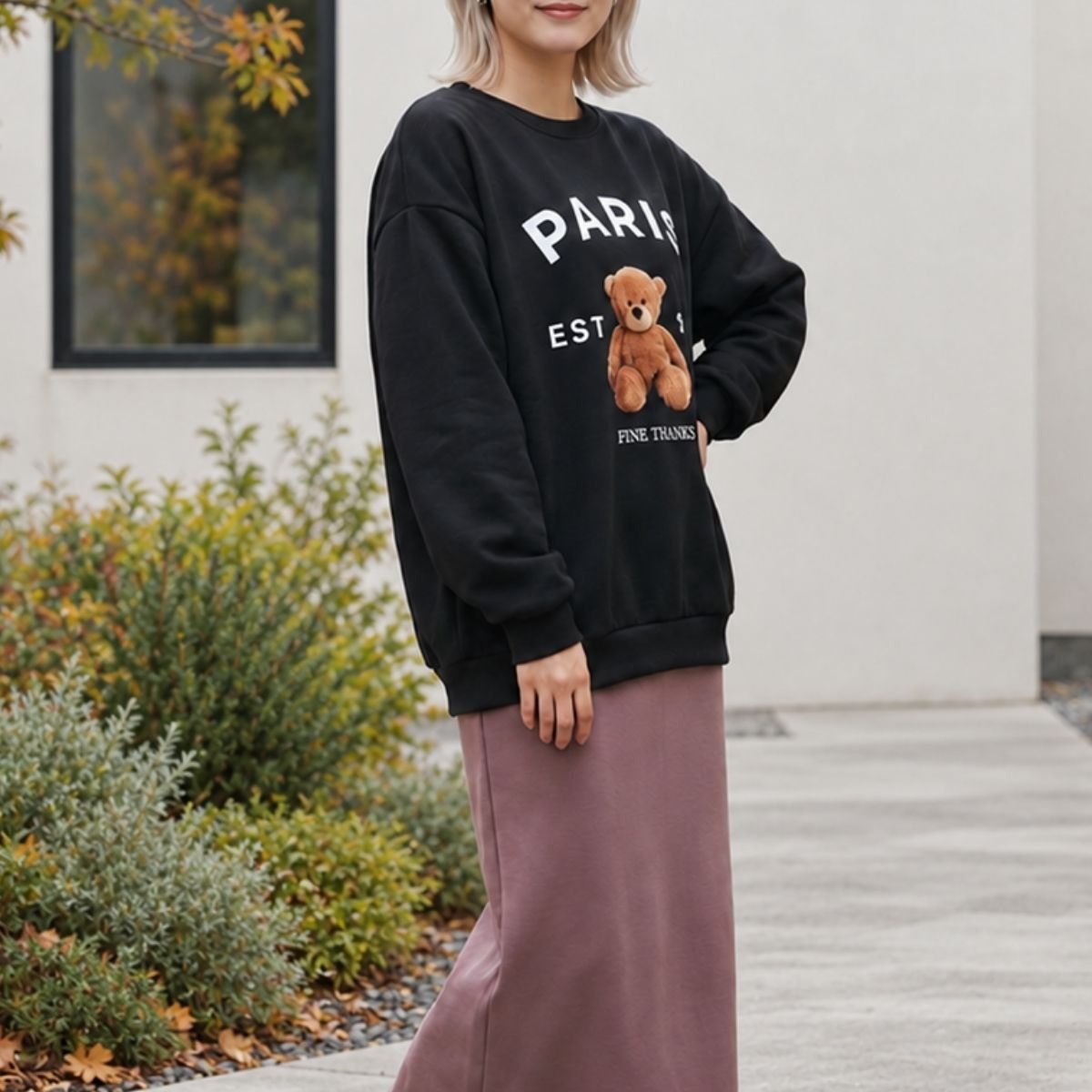Tops/裏シャギーベアロゴスウェット ST/No.22482