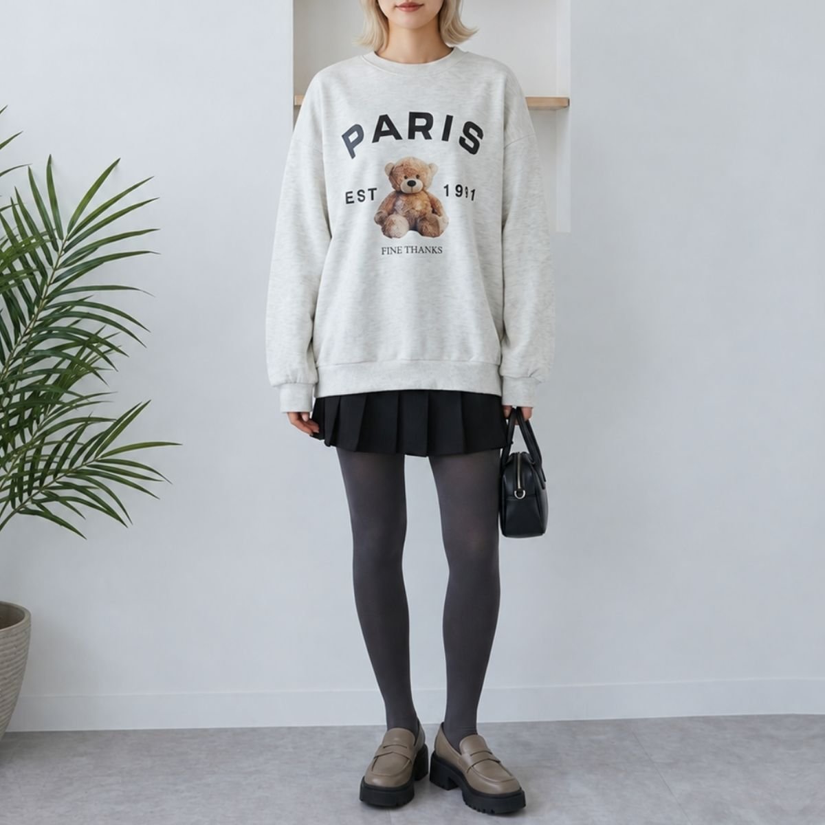 Tops/裏シャギーベアロゴスウェット ST/No.22482