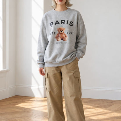 Tops/裏シャギーベアロゴスウェット ST/No.22482