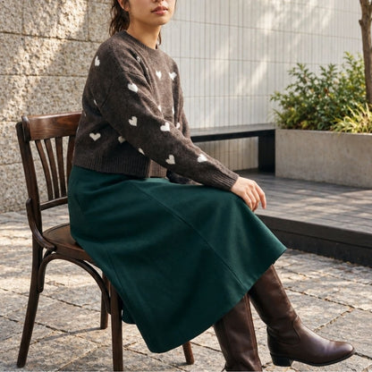Knit/ハートジャガードニット ST/No.22487