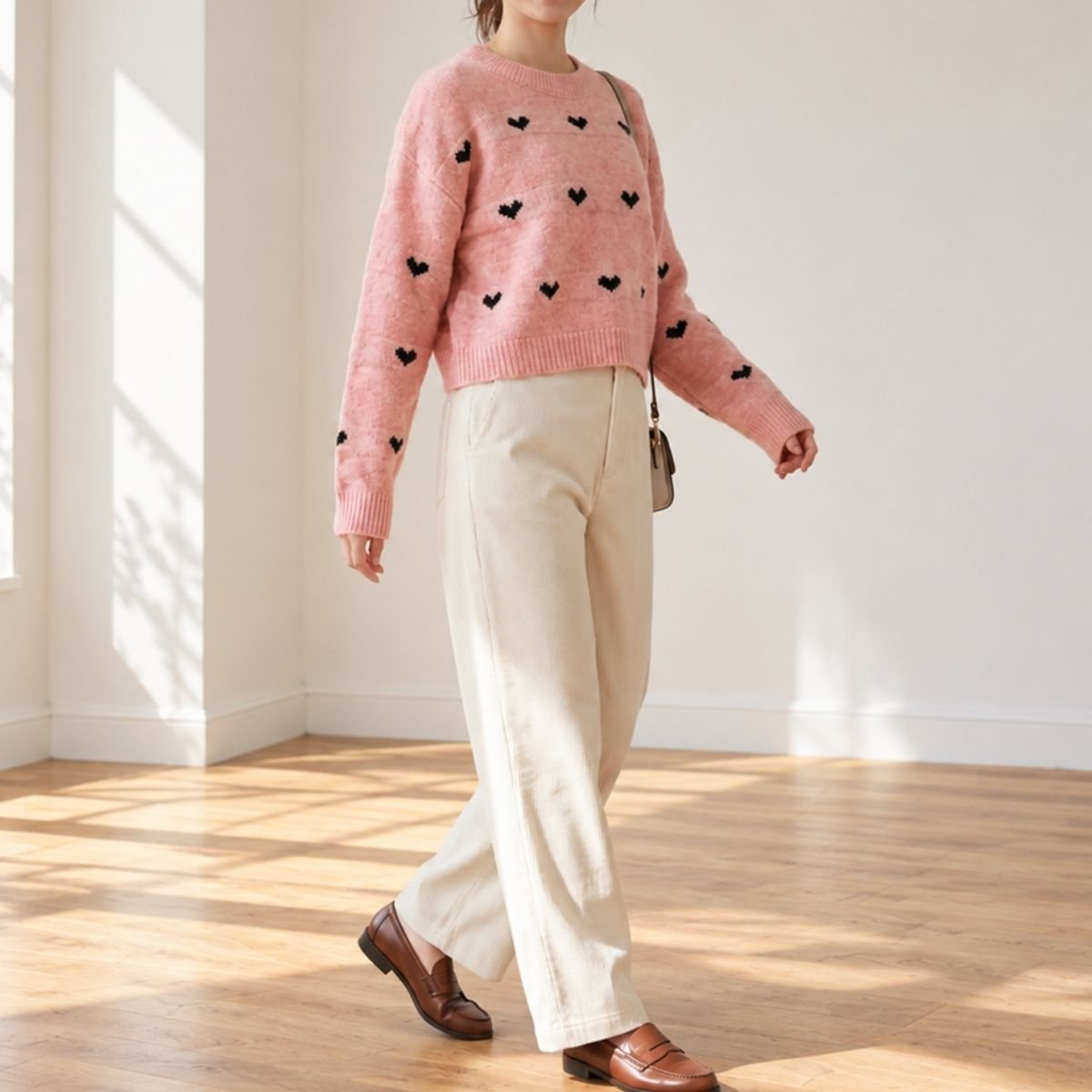 Knit/ハートジャガードニット ST/No.22487