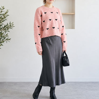 Knit/ハートジャガードニット ST/No.22487