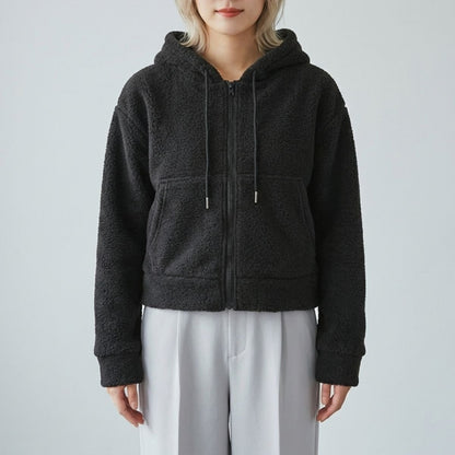Jacket/シープボアジップパーカー ST/No.22489