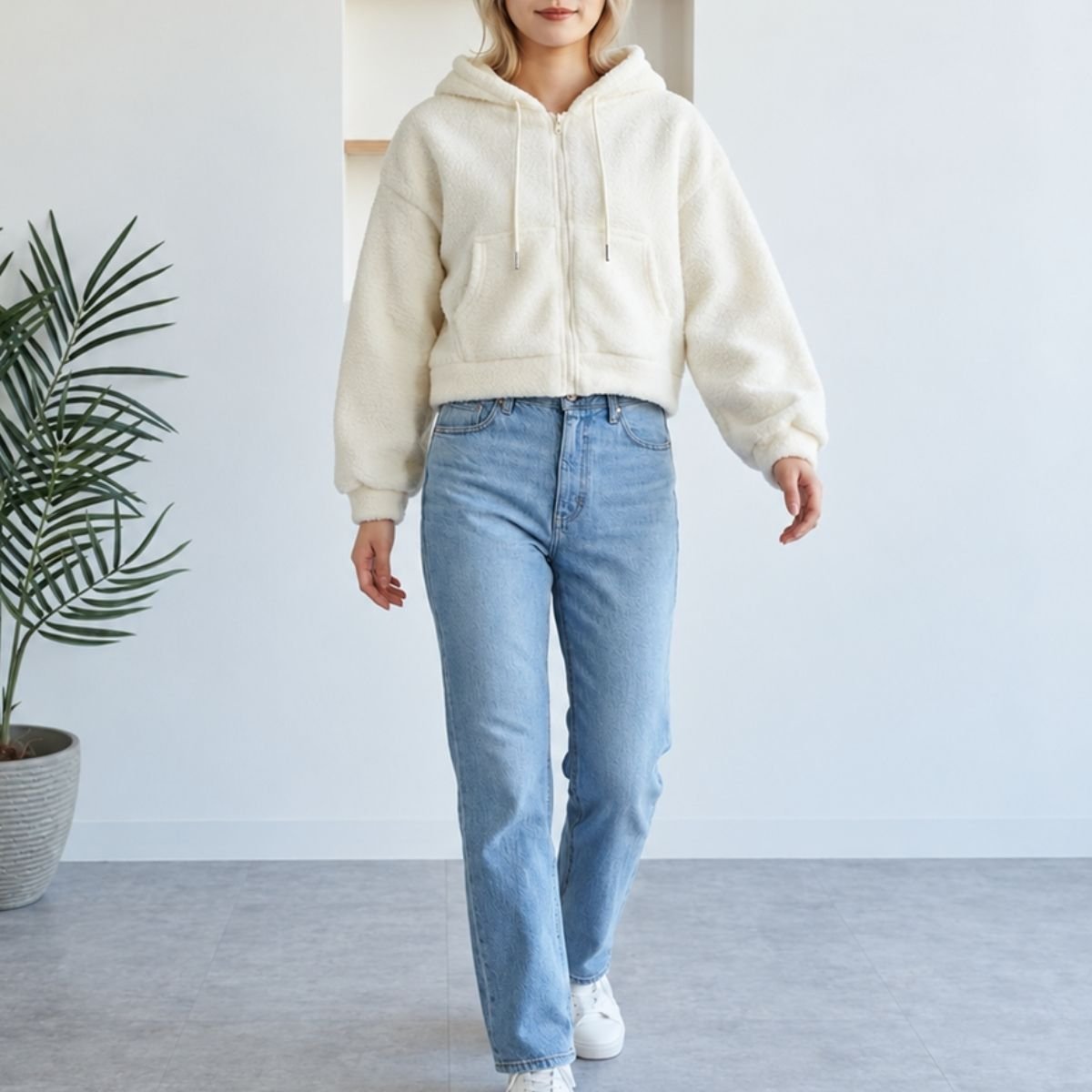 Jacket/シープボアジップパーカー ST/No.22489