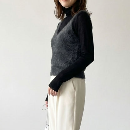 Tops/シャギーニットキャミビスチェ ST/No.22498