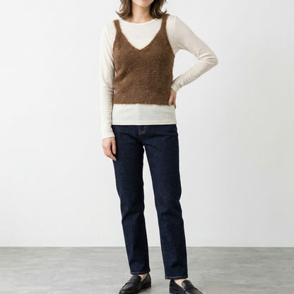 Tops/シャギーニットキャミビスチェ ST/No.22498