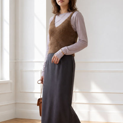 Tops/シャギーニットキャミビスチェ ST/No.22498