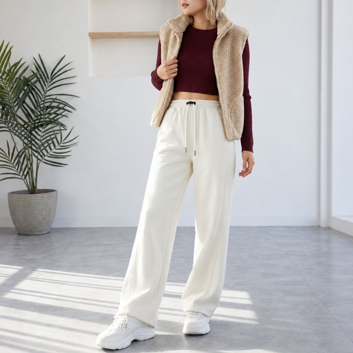 Pants/裏シャギーワイドパンツ ST/No.22501