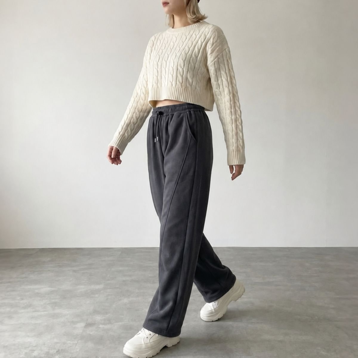 Pants/裏シャギーワイドパンツ ST/No.22501