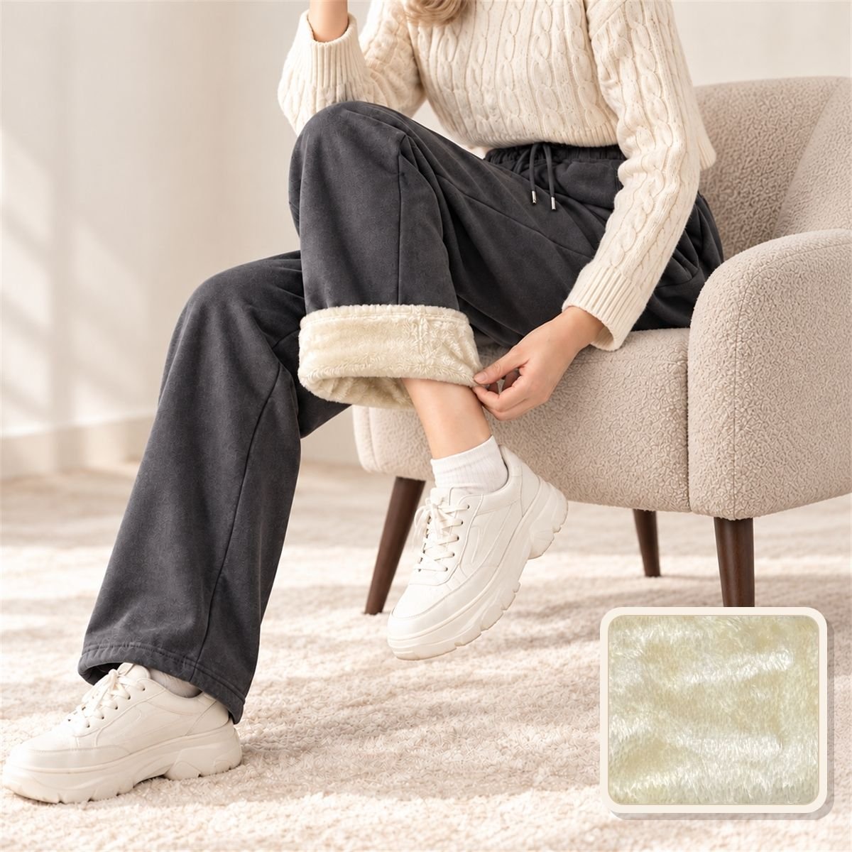 Pants/裏シャギーワイドパンツ ST/No.22501