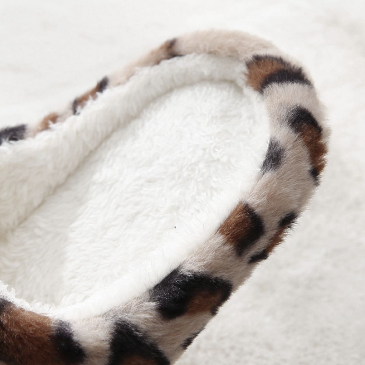 Chime Trip/レオパード柄ルームスリッパ ST/No.26046