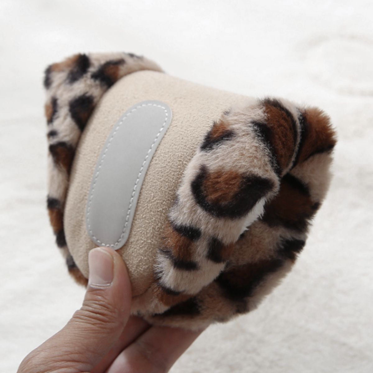 Chime Trip/レオパード柄ルームスリッパ ST/No.26046