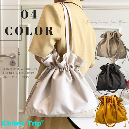 Chime Trip/大人カジュアル巾着トートバッグ ST/No.26049